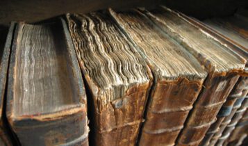 Old book bindings